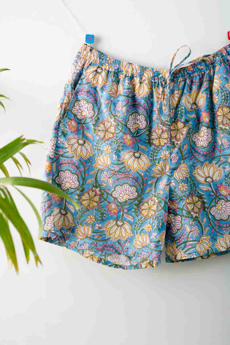 Image for Kusvaa Kbs02 Astral Blue Shorts Look