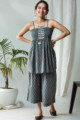 Image for Kusvaa Kcb08 Badra Co Ord Set With Bagh Print Look