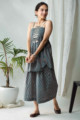 Image for Kusvaa Kcb08 Badra Co Ord Set With Bagh Print Side