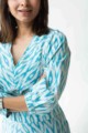 Image for Kusvaa Kcb09 Farzaana Co Ord Set With Hand Block Print Closeup