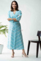 Image for Kusvaa Kcb09 Farzaana Co Ord Set With Hand Block Print Look 1