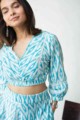 Image for Kusvaa Kcb09 Farzaana Co Ord Set With Hand Block Print Top