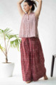 Image for Kusvaa Kcb10 Gulnaaz Co Ord Set With Bagh Print Look 1