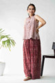 Image for Kusvaa Kcb10 Gulnaaz Co Ord Set With Bagh Print Look
