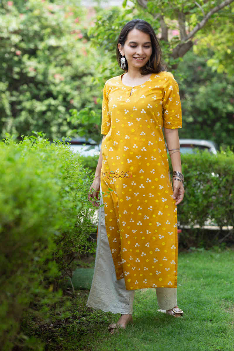 Image for Kusvaa Vcr48 Ark Kurta With Zari Work Front 1