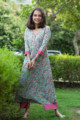 Image for Kusvaa Vcr49 Zaira Kurta With Zardosi Work Front