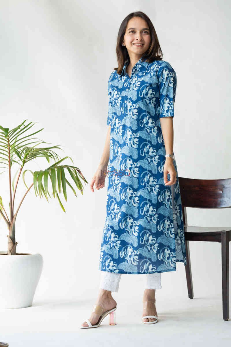Image for Kusvaa Vcr51 Ekra Shirt Kurta Look