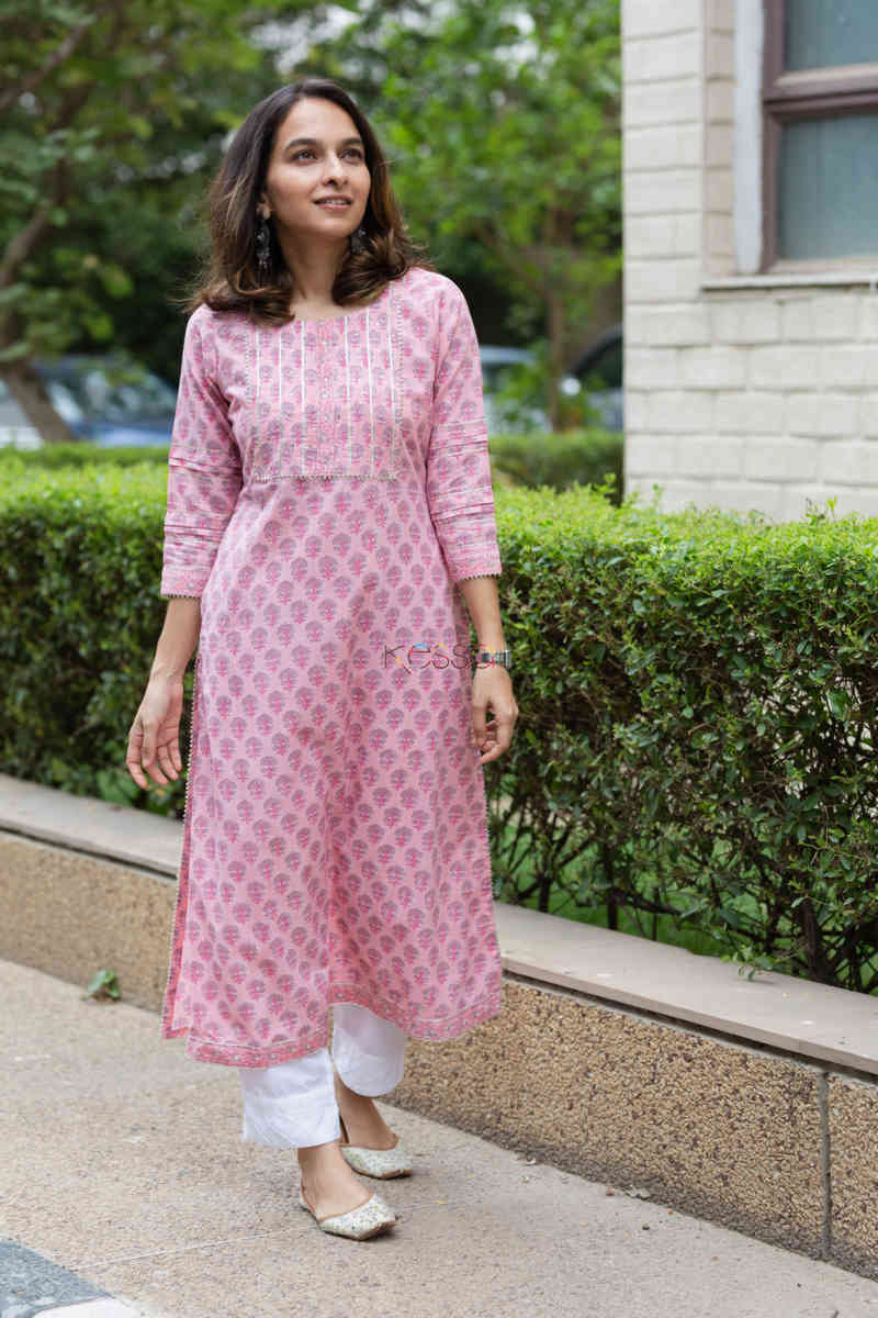 Image for Kusvaa Ws693 Shehroze Kurta With Gota And Bijiya Work Featured