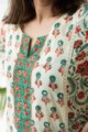 Image for Kusvaa Wsr198 Nazaat Kurta With Boota And Jaal Work Neck