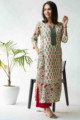 Image for Kusvaa Wsr198 Nazaat Kurta With Boota And Jaal Work Side
