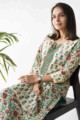 Image for Kusvaa Wsr198 Nazaat Kurta With Boota And Jaal Work Sitting