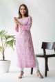 Image for Kusvaa Wsr199 Liyana Kurta With Hand Block Print Look