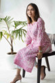 Image for Kusvaa Wsr199 Liyana Kurta With Hand Block Print Sitting
