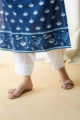Image for Kusvaa Avdaf39 Shafaaq Indigo Kurta Bottom