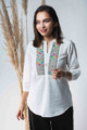 Image for Kusvaa Avdaf40 Badra Top With Embroidery Details Front