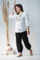 Image for Kusvaa Avdaf40 Badra Top With Embroidery Details Side