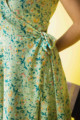 Image for Kusvaa Avdaf41 Mukhtalif Wrap Dress Closeup