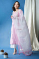 Image for Kusvaa Avdaf44 Nawazish Kurta Dupatta Set With Gota Work Side