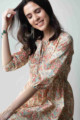 Image for Kusvaa Avdaf52 Chulbuli Tiered Dress With Quirky Prints Sitting