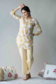 Image for Kusvaa De84 Jesika Kurta With Pant Set With Hand Block Print Front 1