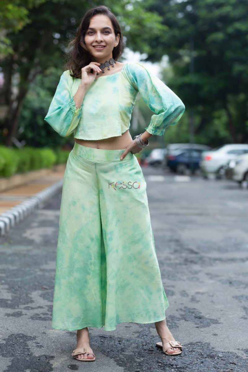 Image for Kusvaa Kcb20 Rangeeli Co Ord Set With Tie And Dye 1 Front