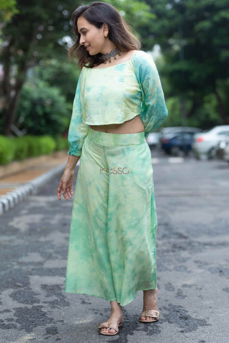 Image for Kusvaa Kcb20 Rangeeli Co Ord Set With Tie And Dye 1 Look 1