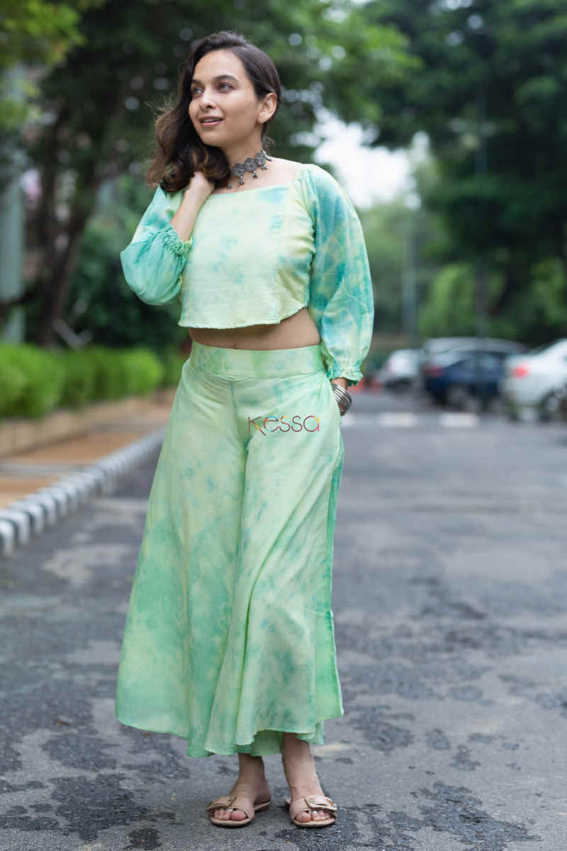 Image for Kusvaa Kcb20 Rangeeli Co Ord Set With Tie And Dye 1 Look