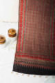 Image for Kusvaa Kiadupatta02 Orhni Stole With Ajrakh Hand Block Print Side 1