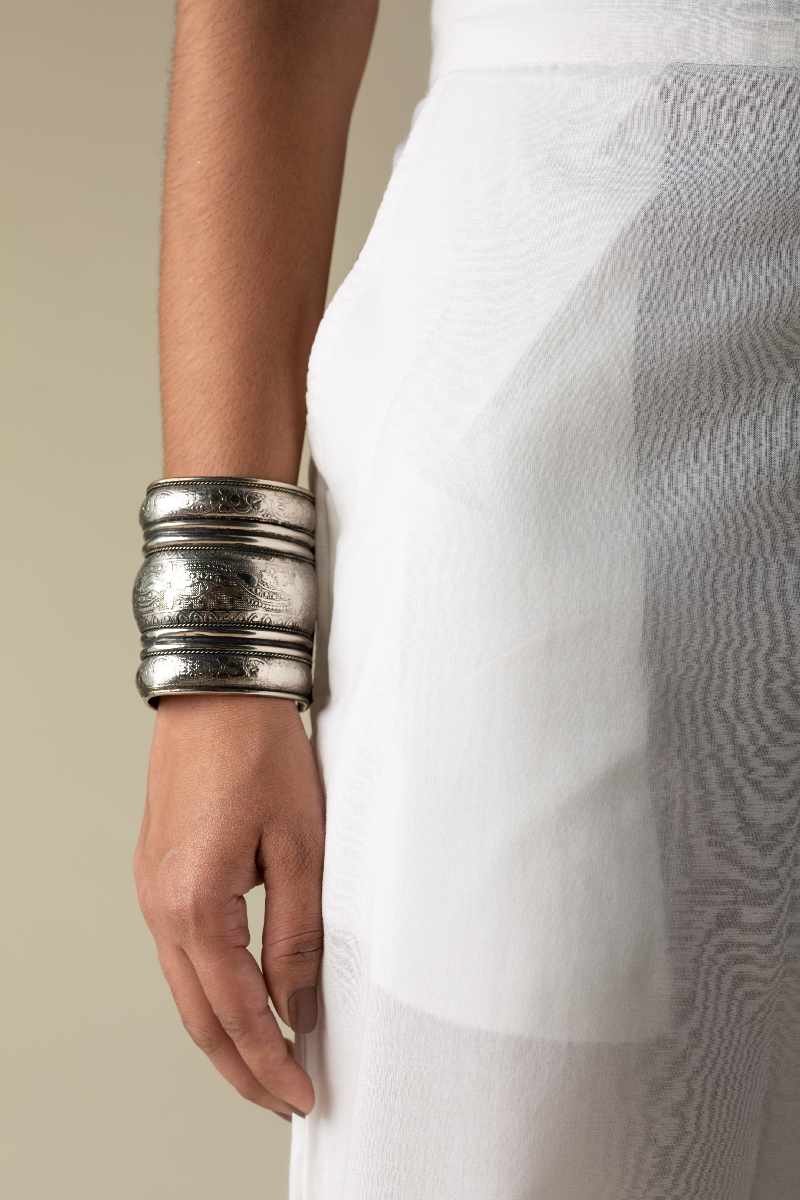 Image for Kusvaa Sap07 Gotta Palazzo Offwhite Side New