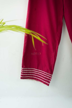 Image for Kusvaa Sap07 Wine Color Gotta Palazzo Bottom