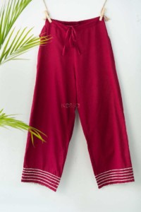 Image for Kusvaa Sap07 Wine Color Gotta Palazzo Featured