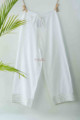 Image for Kusvaa Sap07 Wine Color Gotta Palazzo White