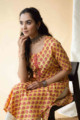Image for Kusvaa Vcr47 Shehzeen Cotton Kurta Sitting 1