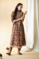 Image for Kusvaa Vcr53 Dharini Kurta With Hand Block Print Look 1