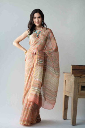 Image for Kusvaa Vcs01 Amshutha Kota Silk Saree With Blouse Featured