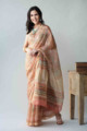 Image for Kusvaa Vcs01 Amshutha Kota Silk Saree With Blouse Look