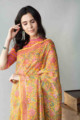 Image for Kusvaa Vcs02 Anora Kota Doriya Saree With Blouse Front