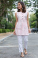 Image for Kusvaa Ws698 Zuhi Short Top With Stripes Front