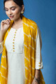Image for Kusvaa Ws701 Chakori Kurta Dupatta Set With Embroidery And Gota Work Top