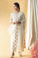 Image for Kusvaa Ws704 Marhaan Kurta Dupatta Set With Gota Work Front