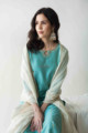 Image for Kusvaa Ws708 Neelambari Kurta With Gota Patti Work New Sitting