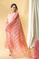 Image for Kusvaa Ws710 Saachi Kurta Dupatta Set With Bandhani Print Look