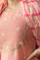 Image for Kusvaa Ws710 Saachi Kurta Dupatta Set With Bandhani Print Neck