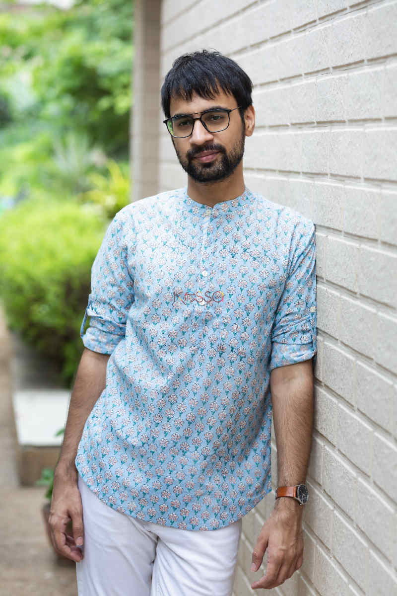 Image for Kusvaa Awk35 Arnit Shirt With Hand Block Print Featured