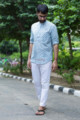 Image for Kusvaa Awk35 Arnit Shirt With Hand Block Print Front