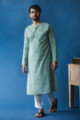 Image for Kusvaa Awk37 Aarshin Kurta With Hand Block Print Look 1
