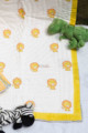 Image for Kusvaa Kaq160 Baadshah Baby Quilts With Hand Block Print Look