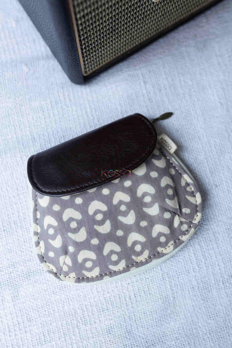 Image for Kusvaa Pia09 Megh Grey Batwa With Bagru Print Featured