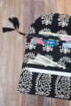 Image for Kusvaa Vca17 Amaya Clutch With Beads And Tassels Closeup