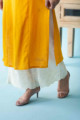 Image for Kusvaa Vcr55 Zarnaab Kurta With Pintucks And Embroidery Bottom